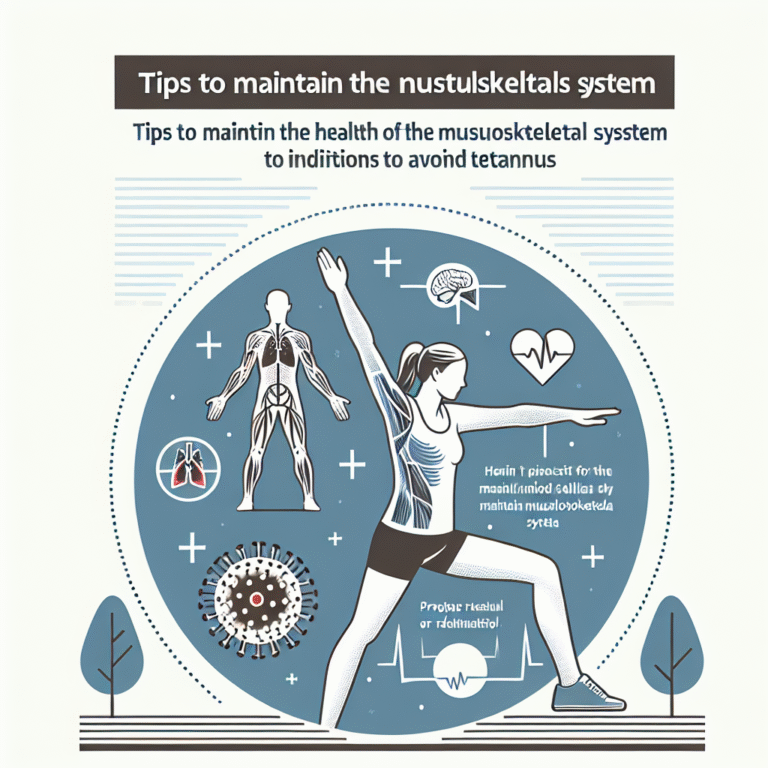 Tips Menjaga Kesehatan Sistem Gerak agar Terhindar dari Penyakit Tetanus