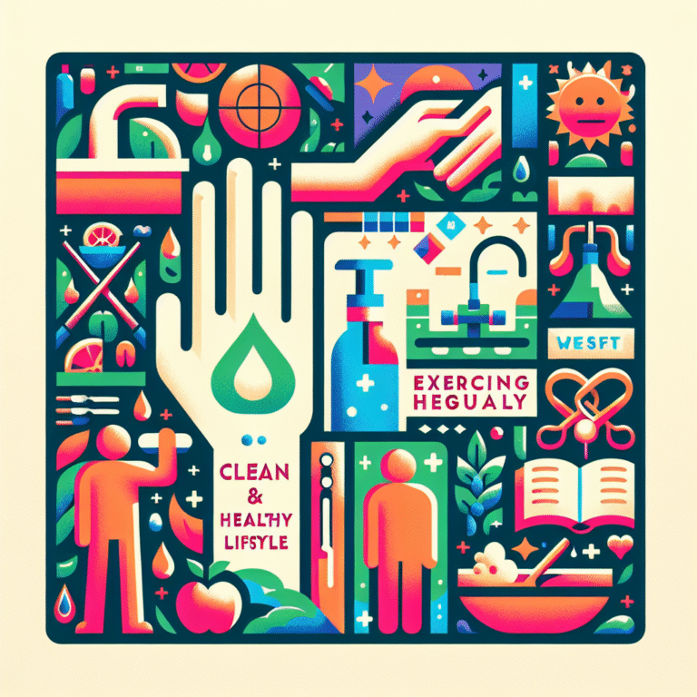 Ide Poster Kreatif untuk Mendorong Gaya Hidup Bersih dan Sehat di Kalangan